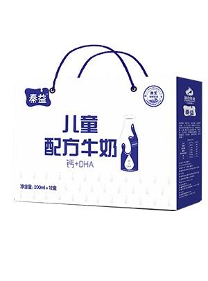 儿童配方牛奶-外包装