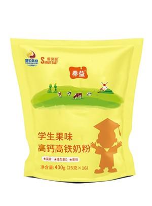 秦益学生果味高钙高铁奶粉